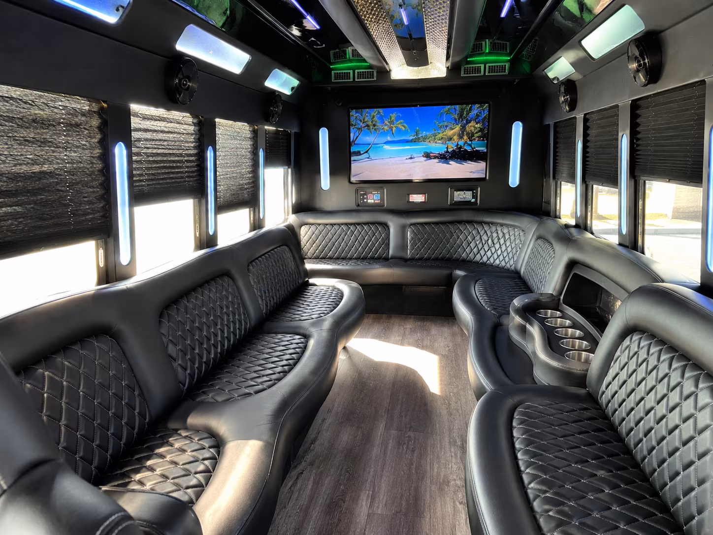 Rent a Bus to Allianz Amphitheater at Riverfront
