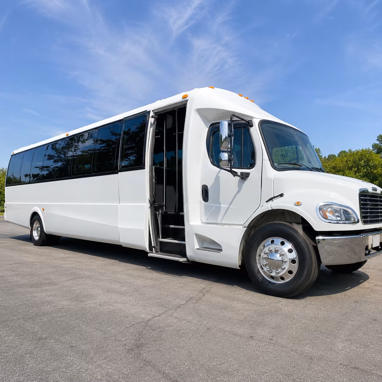 Richmond Airport Shuttle & Transportation party bus interior
