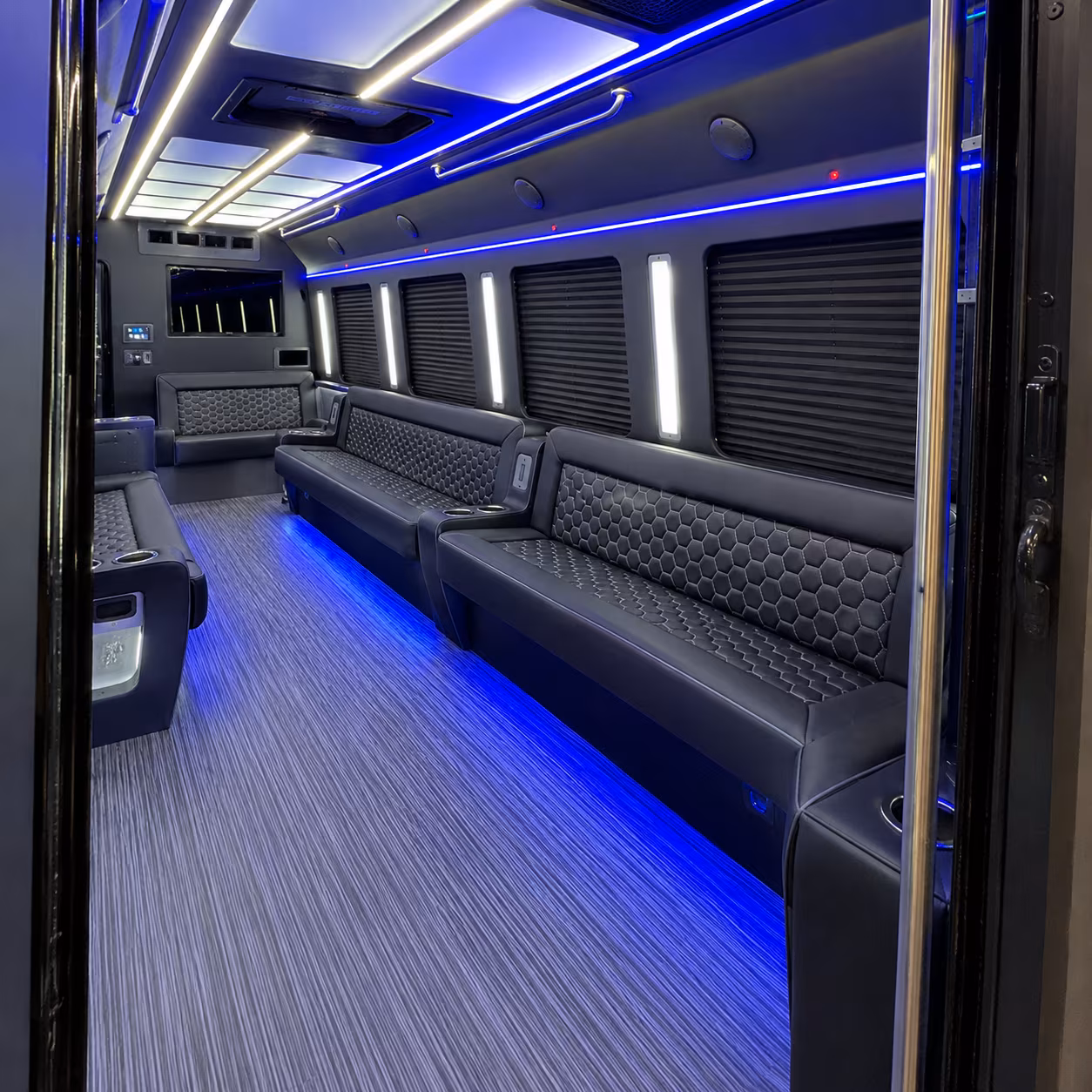 Richmond Concert & Music Festival Transportation party bus exterior