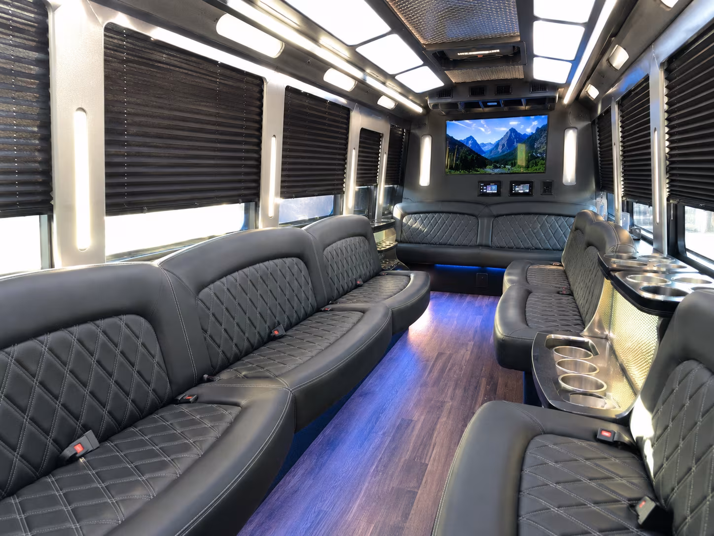 Richmond Concert & Music Festival Transportation party bus exterior