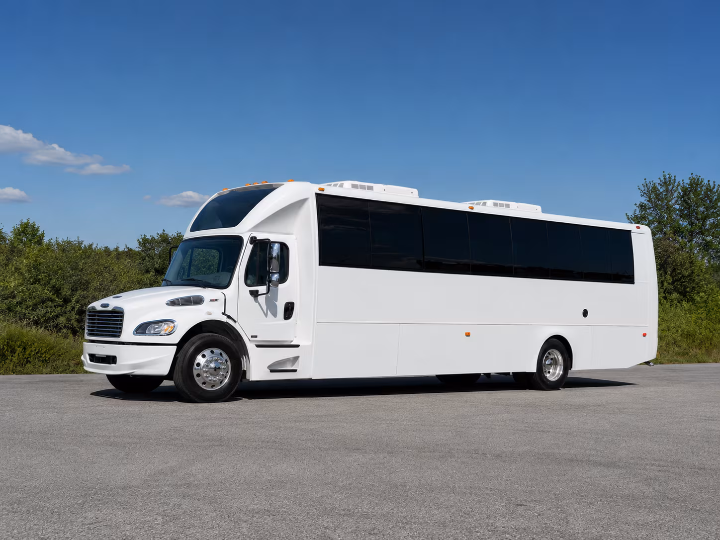 Richmond Concert & Music Festival Transportation party bus exterior