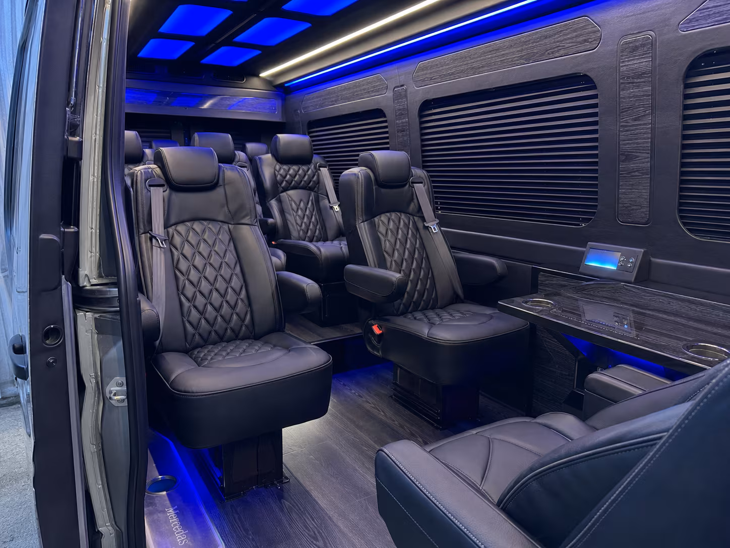 Richmond Corporate Transportation party bus exterior