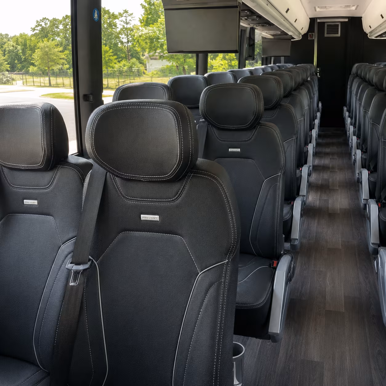 Richmond Corporate Transportation party bus exterior