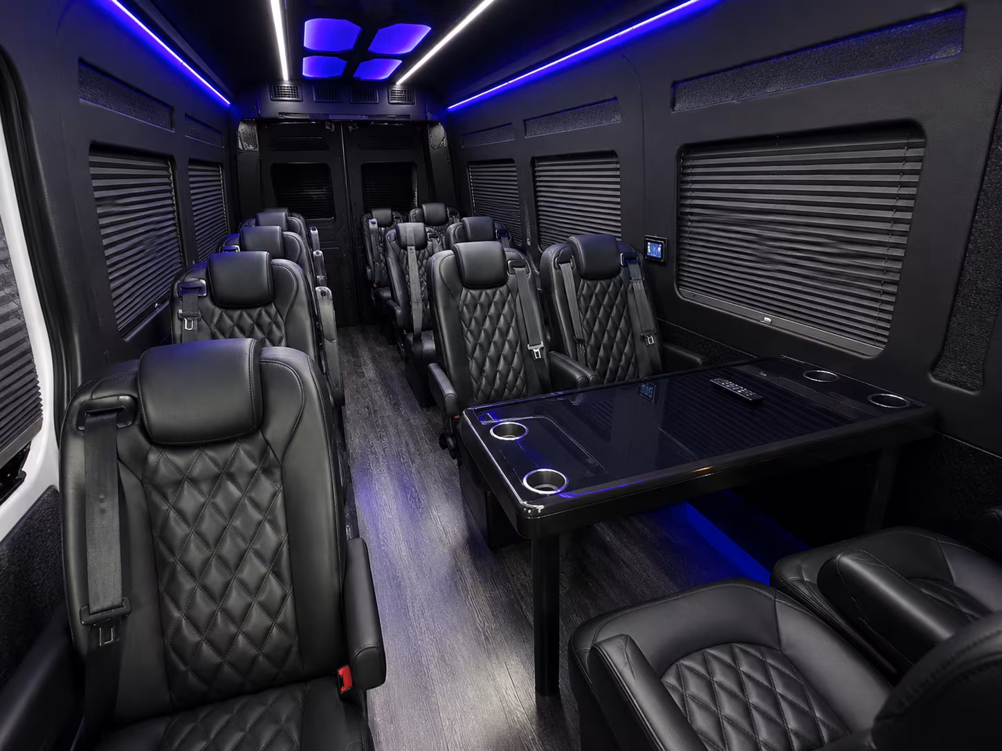 Richmond Corporate Transportation party bus exterior