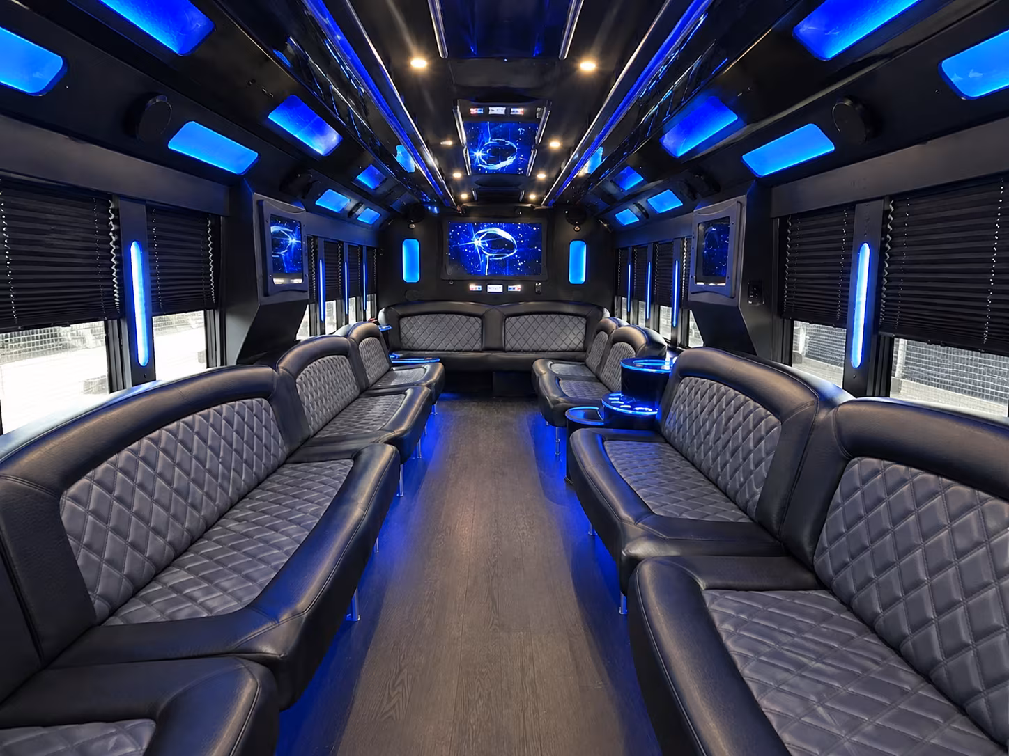 Richmond Private Event Transportation onboard seating