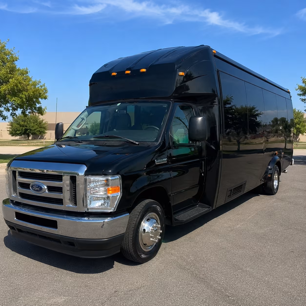 Richmond Prom & Homecoming Transportation party bus exterior