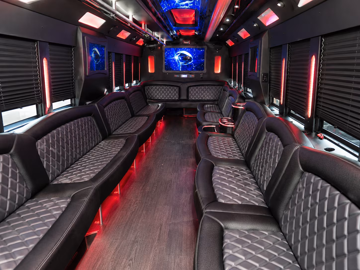 Richmond Prom & Homecoming Transportation onboard seating
