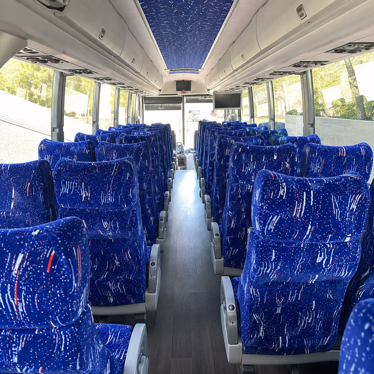 Richmond School Event Transportation party bus exterior
