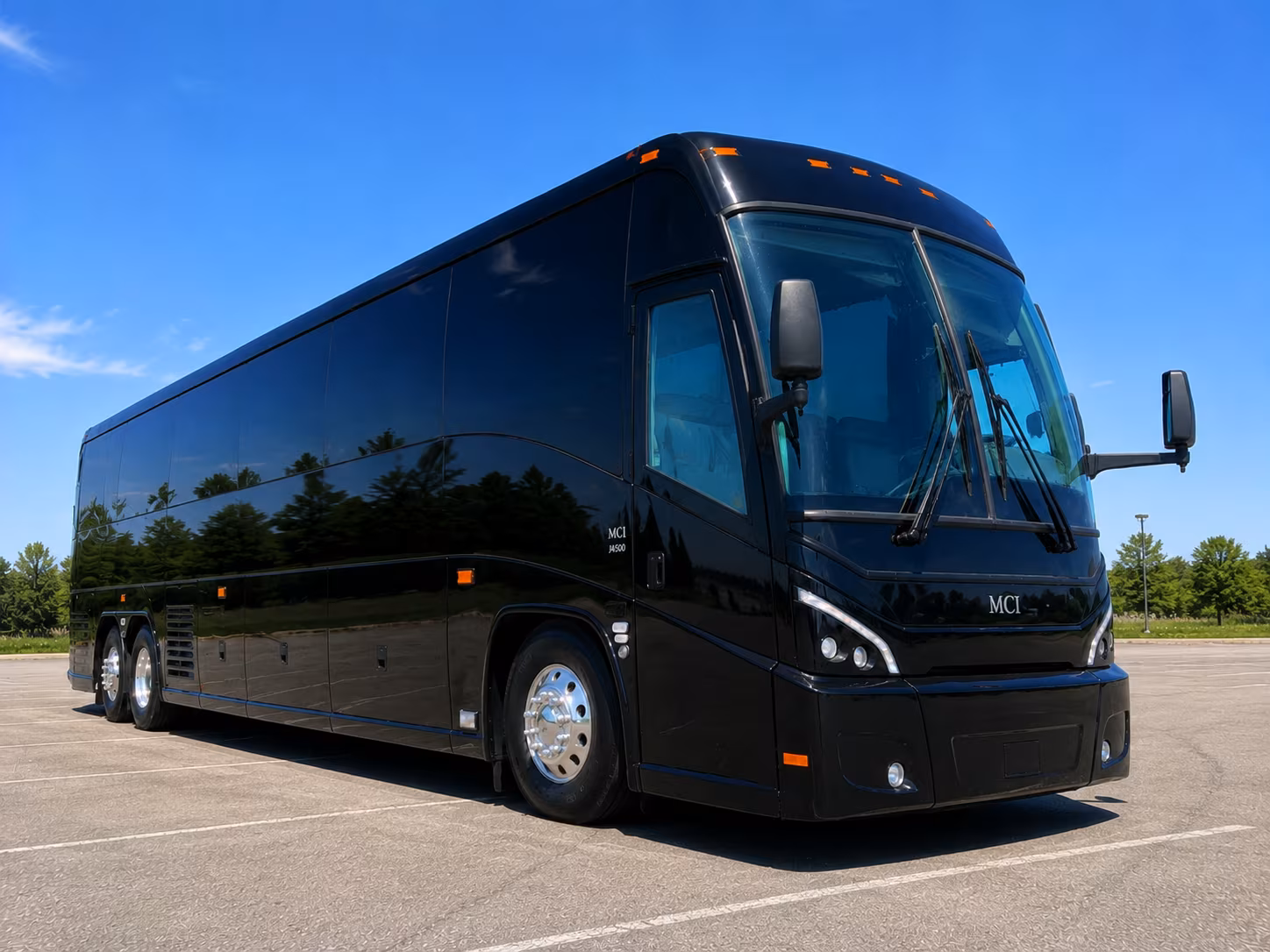 Richmond School Event Transportation party bus exterior