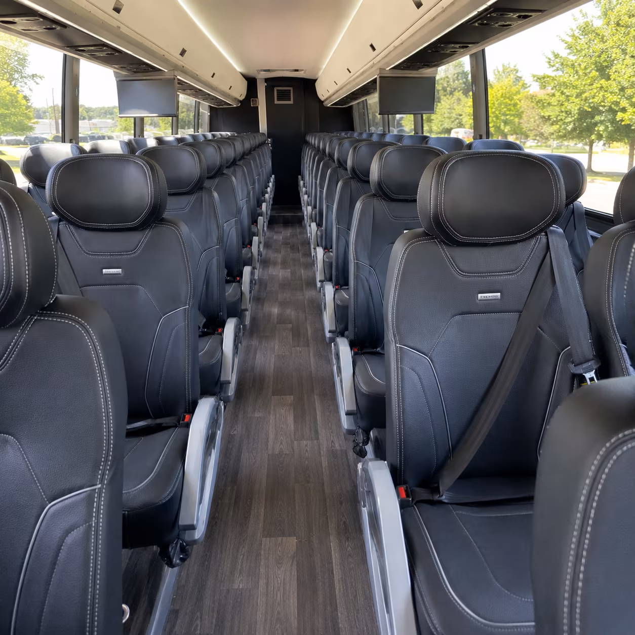 Richmond School Event Transportation party bus exterior